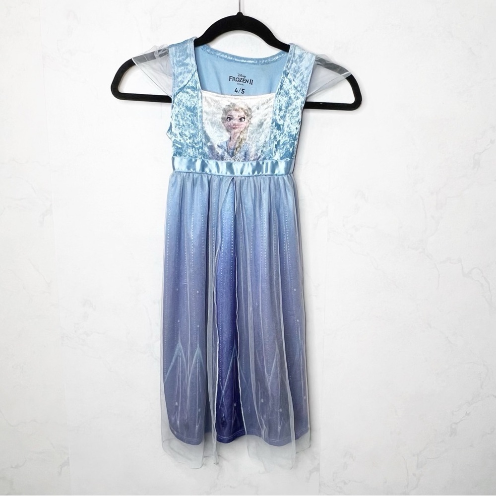 [Disney] Frozen Elsa Blue and White Dress